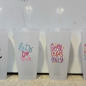 Good Vibes Only Party Cups